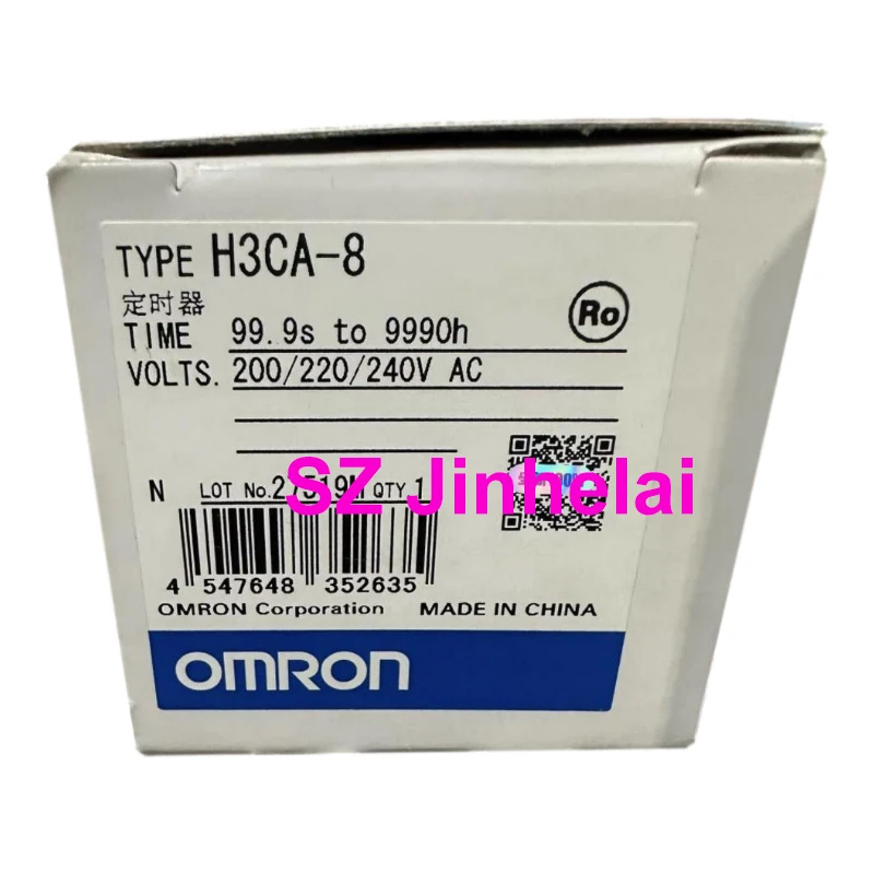 

Authentic Original Omron Timer Time relay H3CA-A H3CA-8 H3CA-8H 24VDC 240VAC