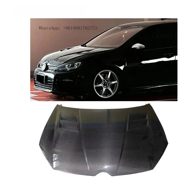 

ASP Style Real Carbon Fiber Front Hood For MK6 GTI R 2008-2013 Exterior Accessory