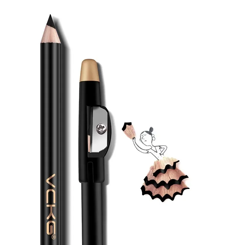 1pcs ดินสอเขียนคิ้ว Sharpener NATURAL Long Lasting Eyebrow Tint ปากกาย้อมกันน้ําสีดําสีน้ําตาล Brow เกาหลีแต่งหน้าเครื่องสําอาง