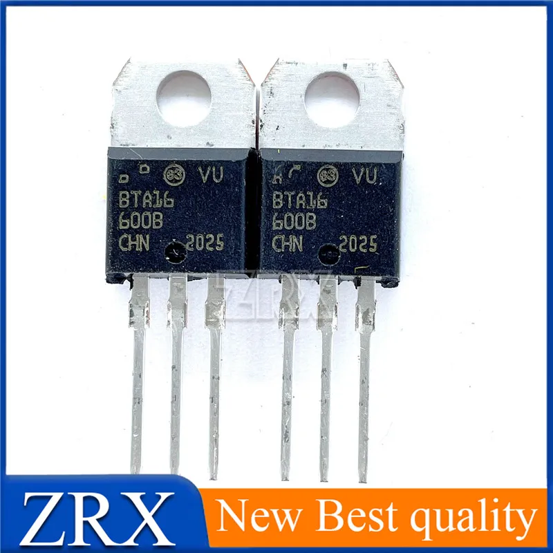 5ピース/ロットにBTA16-600B 220 16A/600vオリジナル双方向サイリスタ