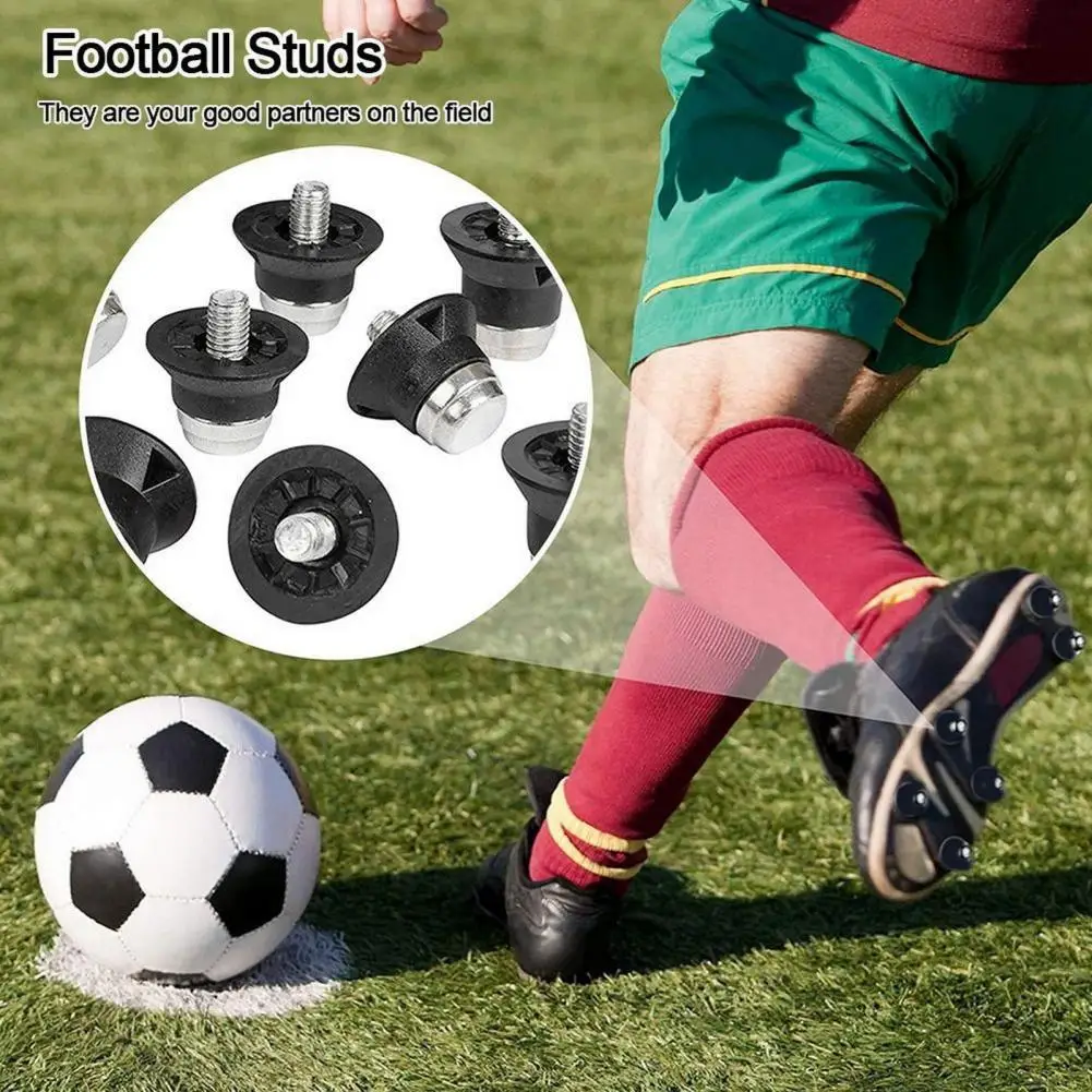 

Aluminum Alloy Football Shoe Spikes Aluminum Alloy Stainless Steel Track Spikes Set for Football Country for Soccer for Sports