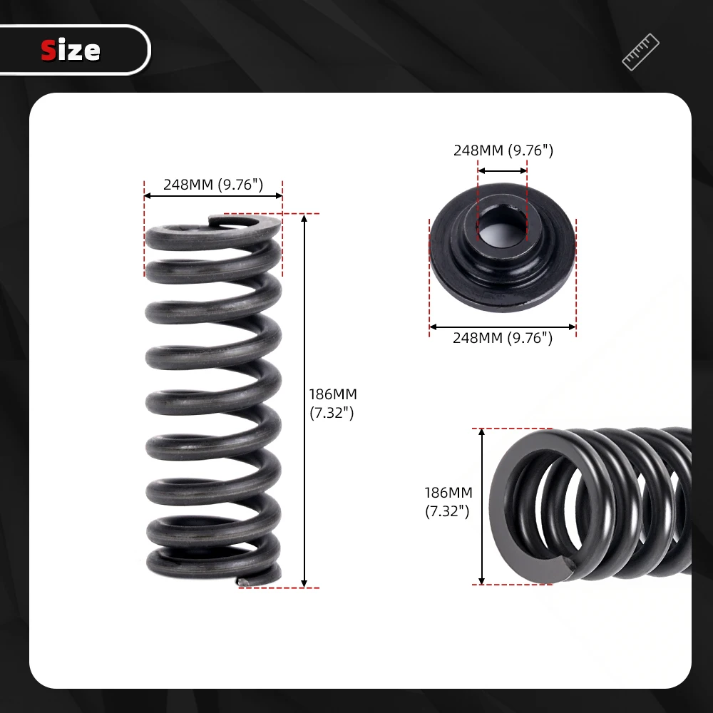 RASTP-1131 محرك السيارة صمام الربيع عدة عالية السرعة الصلب 11UD لهوندا سيفيك D16 D16Y D16Y8 D16Z6 EM1094 #4