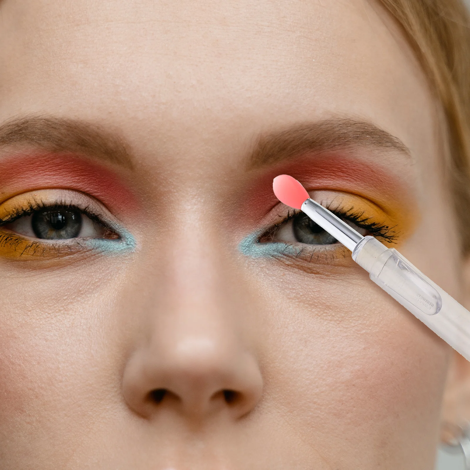 مجموعة فرش شفاه من السيليكون مكونة من 6 قطع، رؤوس ناعمة، مقبض غير قابل للانزلاق، أدوات مكياج، أداة توزيع أحمر الشفاه، فرشاة ظلال العيون