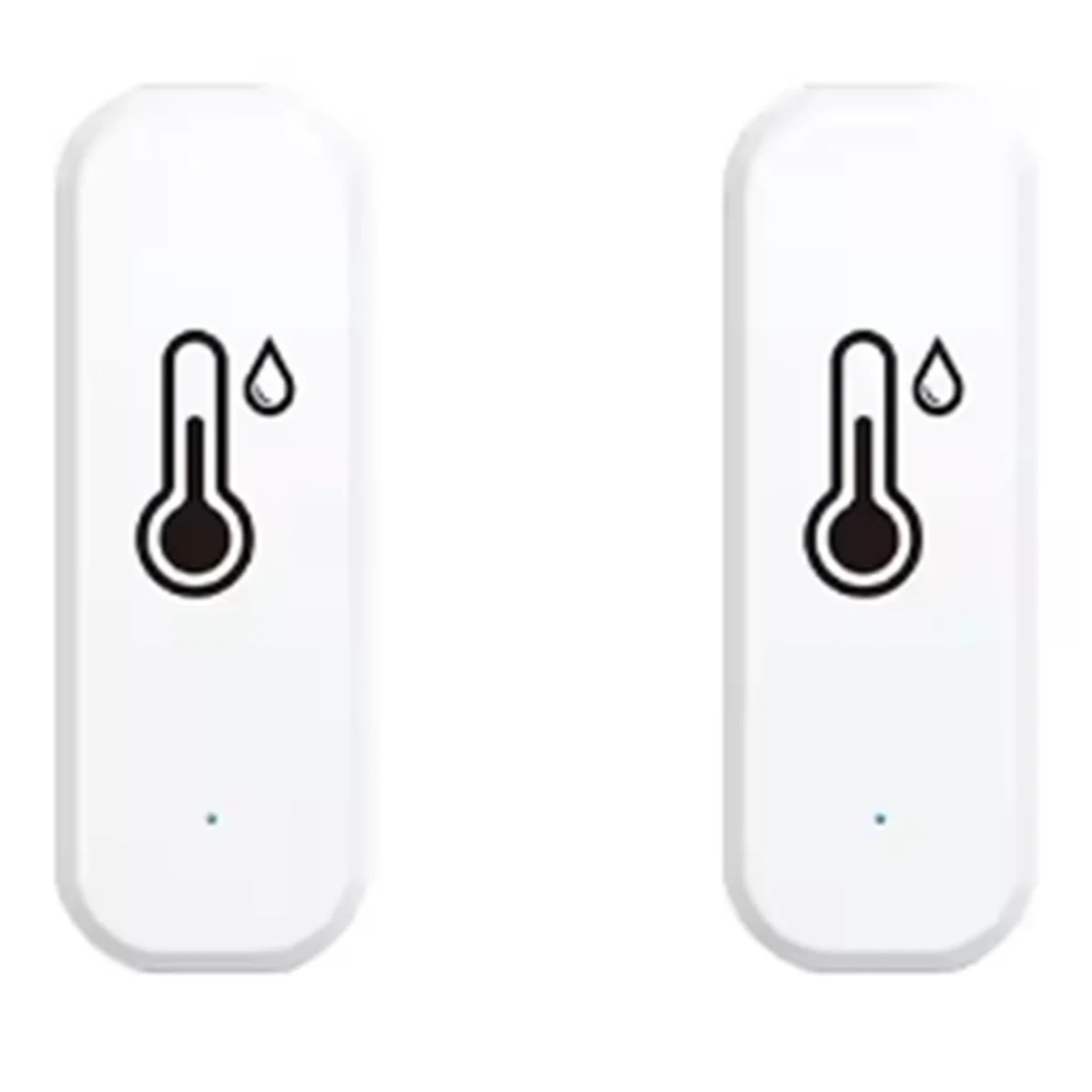 ABAB Wifi Temperature and Humidity Sensor Indoor Humidity Sensor Battery Powered APP Monitoring for Home Voice