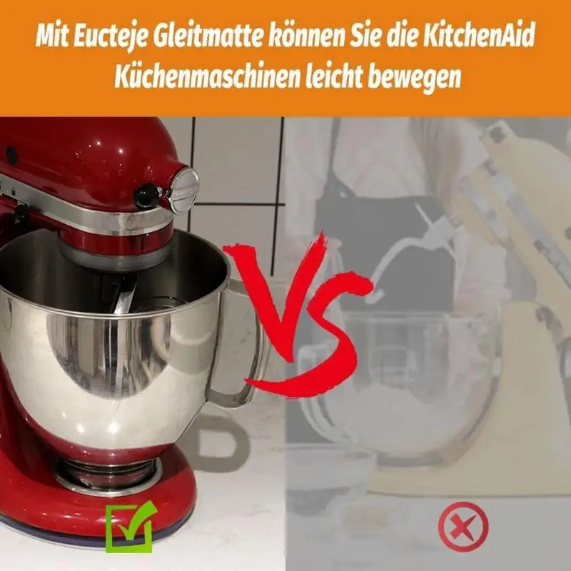 M6CB Slider Slider Mat для 4,5-5QT 5K45SS 5KSM175PS 5KSM125 Акриловая скользящая доска