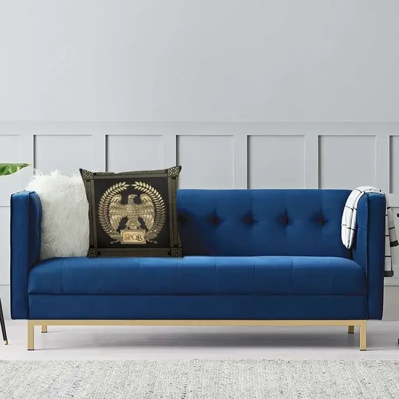 Gold Imperial Eagle Rome SPQR Cushion Cover Roman Empire Emblem Throw Pillow Case for Living Room Pillowcase Home Decorative