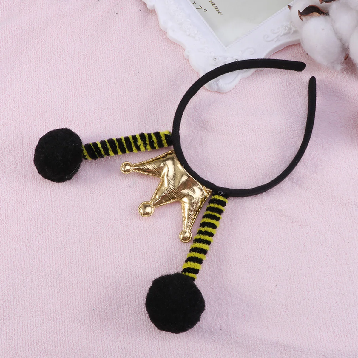 

Halloween Decor Hair Headband Dress Party Favors Antenna Ball Ladybug Child