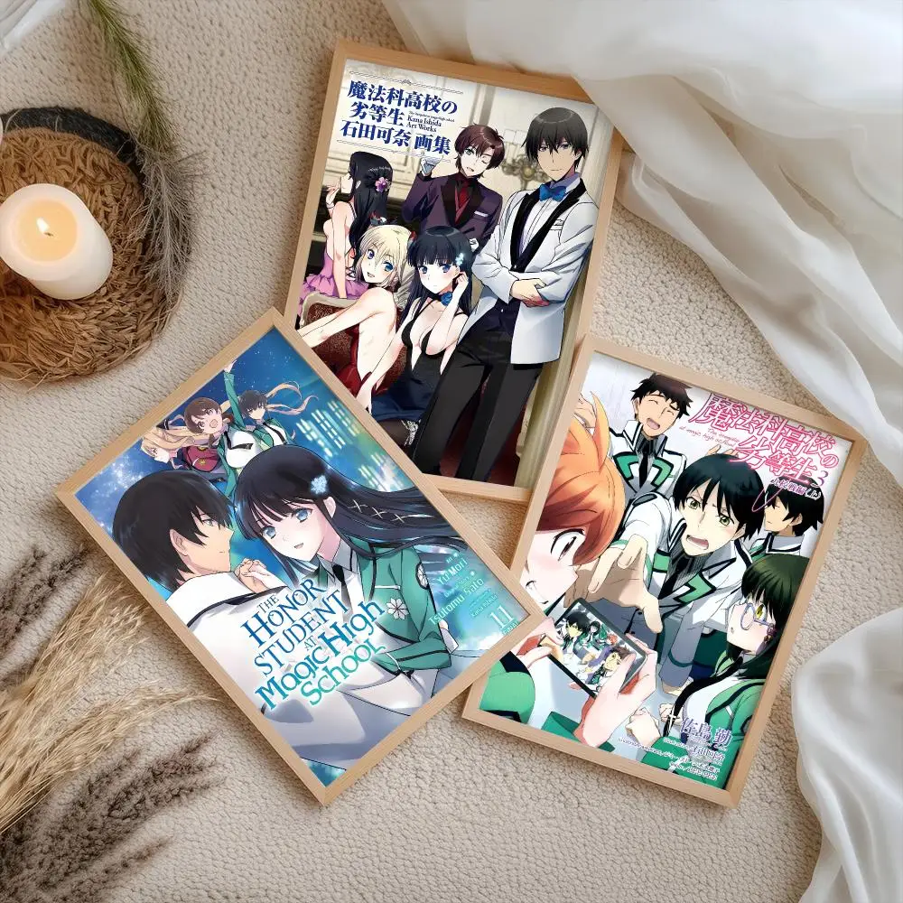 The I-Irregular At Magic High School Poster Stickers Self-Adhesive Painting Mural Decor Wall Decals for Bedroom Room Home Gift