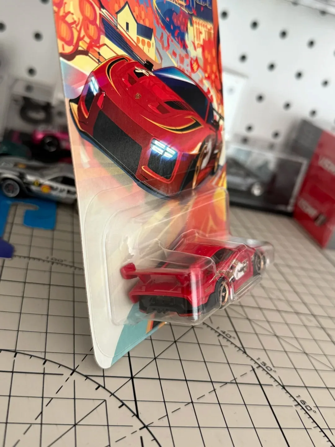 1/64 Hot Wheels JNF49-LA10 2026 Anno cinese del cavallo Edizione limitata Pressofuso Modello Porsche 935 Collezione Auto a sorpresa