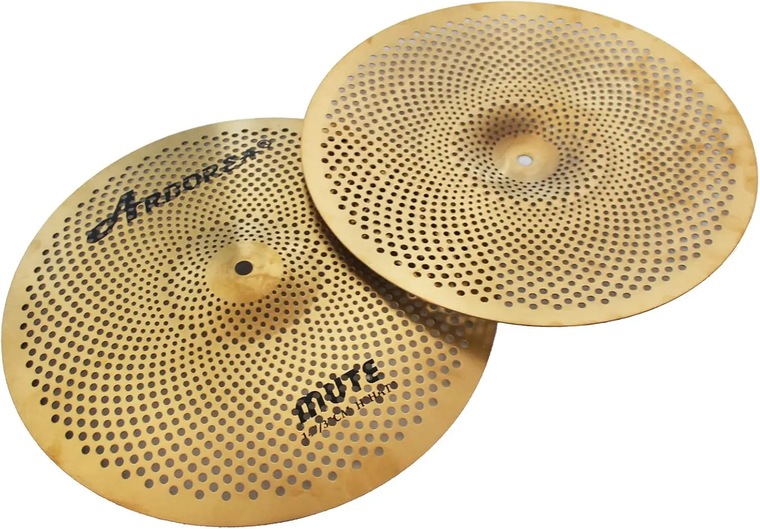 

Тарелки Arborea Low Volume Hihats, 14-дюймовые тренировочные немые тарелки для ударной установки