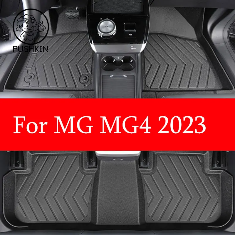 

Car Floor Mats For MG MG4 EH32 MULAN 2022 2023 DropShipping Center Auto Interior Accessories 100% Fit TPE Carpets Rugs Foot Pads