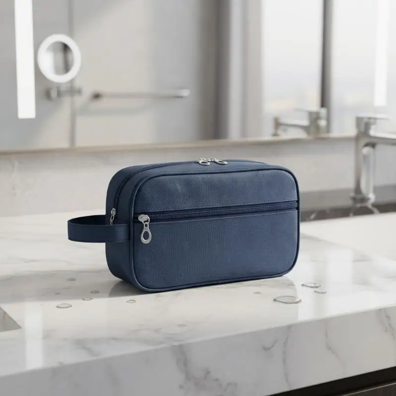 Travel Mens Cosmetic Bag Toiletry Organizer Canvas Women Storage Make Up Case Waterproof Makeup Bag Beauty Wash Pouch Handbag