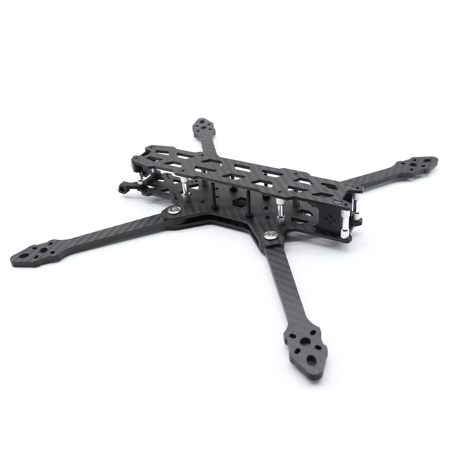 PAURC LX-7 Foldable 7 Inch FPV Frame - Carbon Fiber Drone Kit for Long Range & Easy Travel, Portable Quadcopter Build