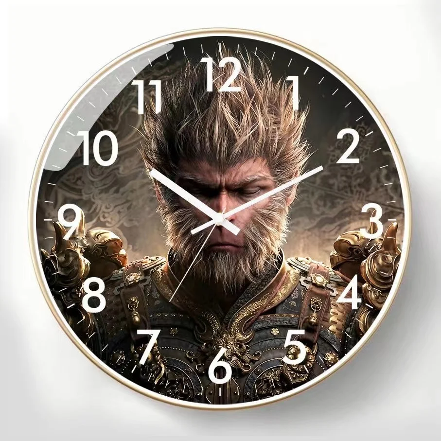 Game Animation Creative Wall Clock Modern Simple Atmosphere hanging Clock Living Room Restaurant Fashion Home Decoration Gift