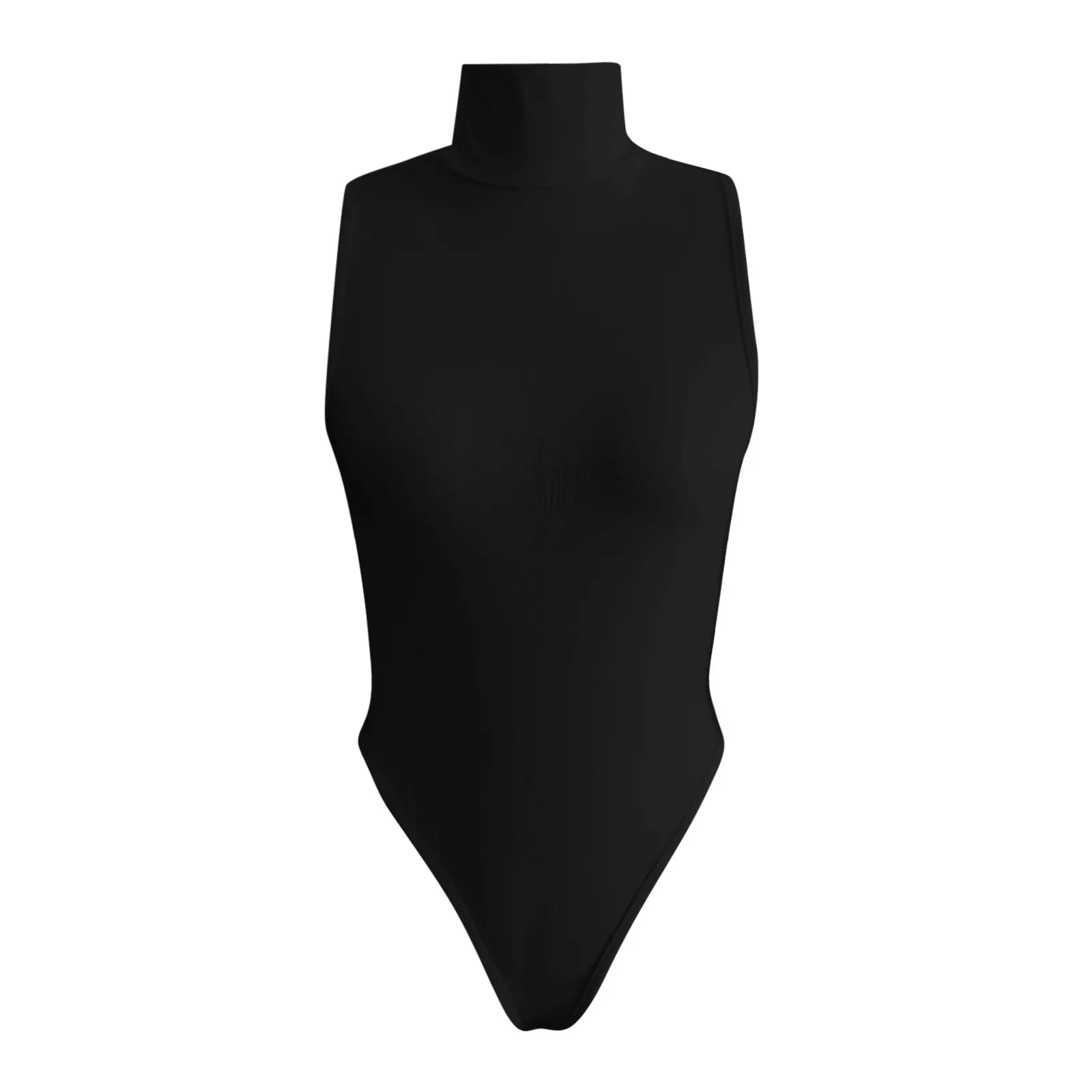 بدلة نسائية مثيرة بقصة ضيقة وياقة مدورة بدون أكمام من القطن المحبوك بدلة جديدة عبر الحدود ملابس الشارع الشهير ملابس داخلية للتخسيس