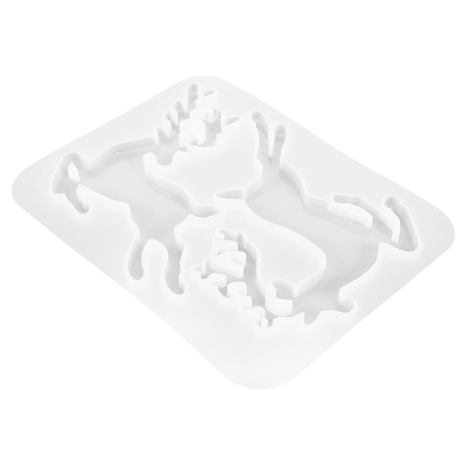 

Christmas Elk Keychain Pendant Molds DIY Craft Silica Gel Jewelry Making Tools Non Stick Flexible Durable Easy Use