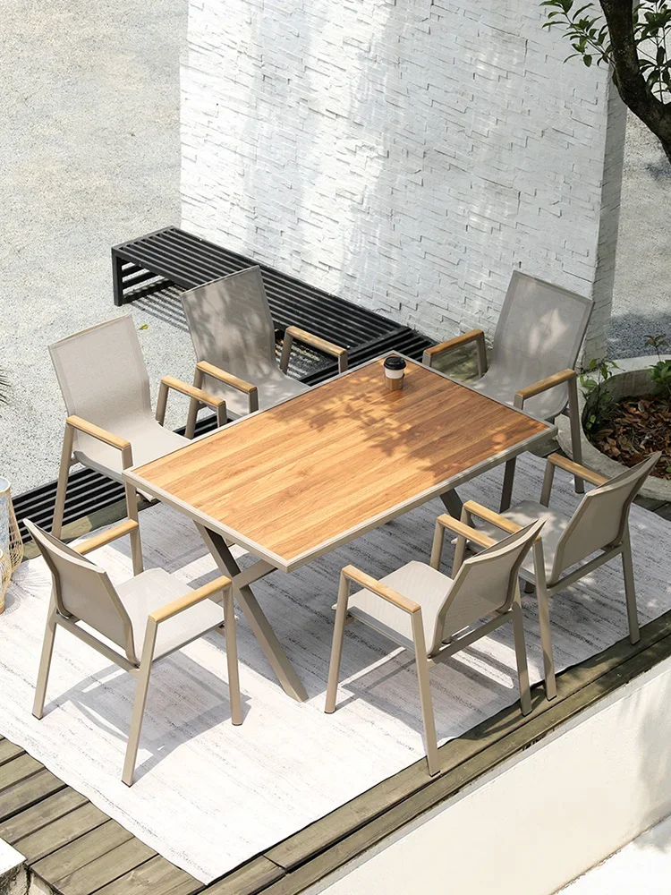 Outdoor tables and chairs, courtyard stone crystal panels, outdoor tables, balconies, terraces, leisure cafes, tables and chairs