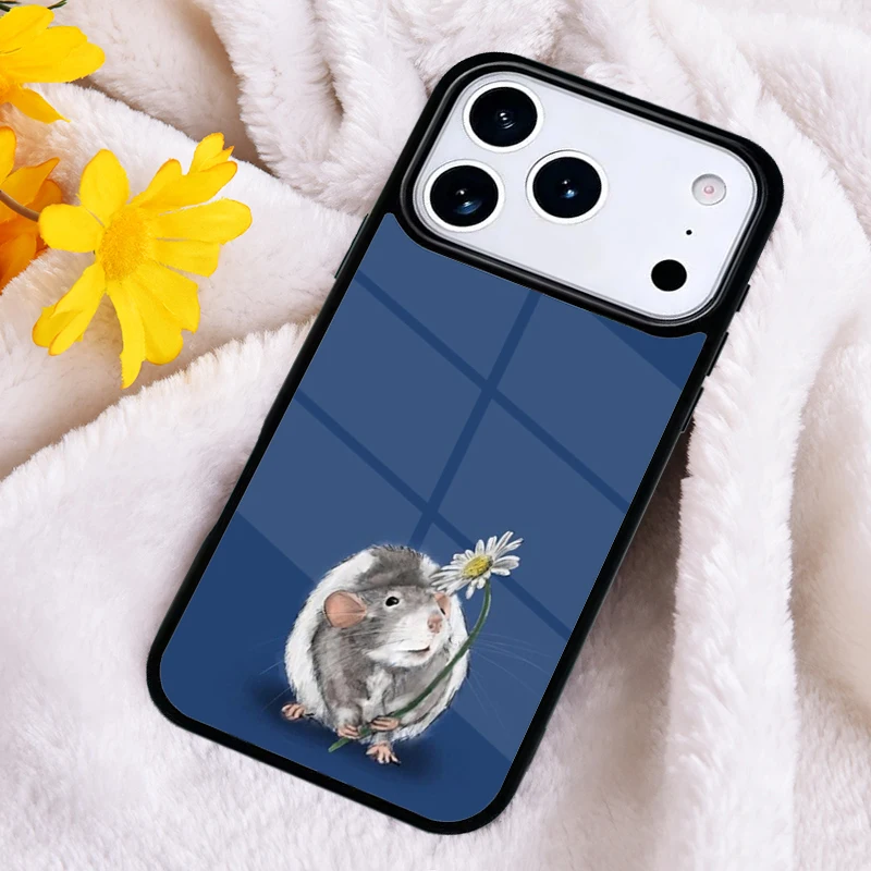 Mouse Rat pattern Phone Case Cover for IPhone 11 12 13 14 15 16e 17 Pro Max  mobile for IPhone 17 Air