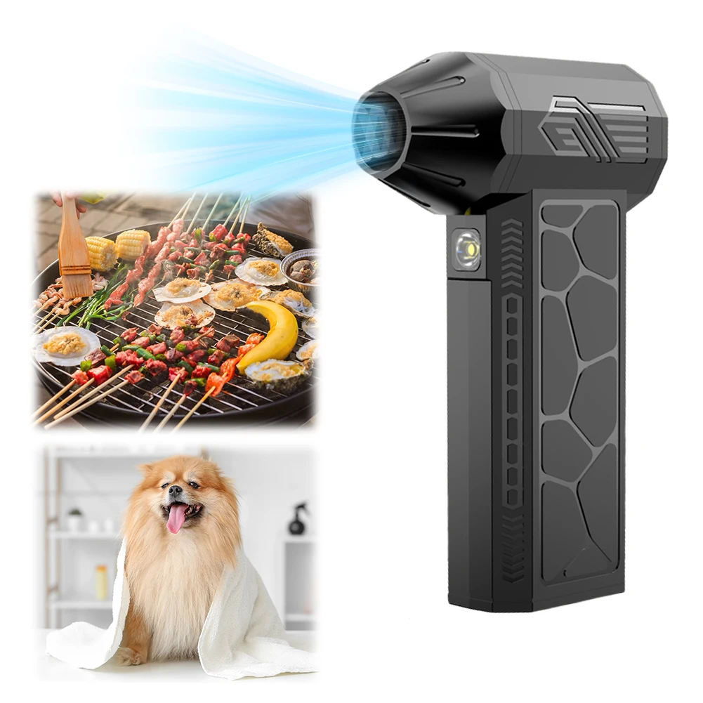 Mini Turbo Jet Fan 130000 RPM Strong Winds 50m/s Turbo Violent Fan Powerful Blower Turbo Jet Blower Air Duster Blower