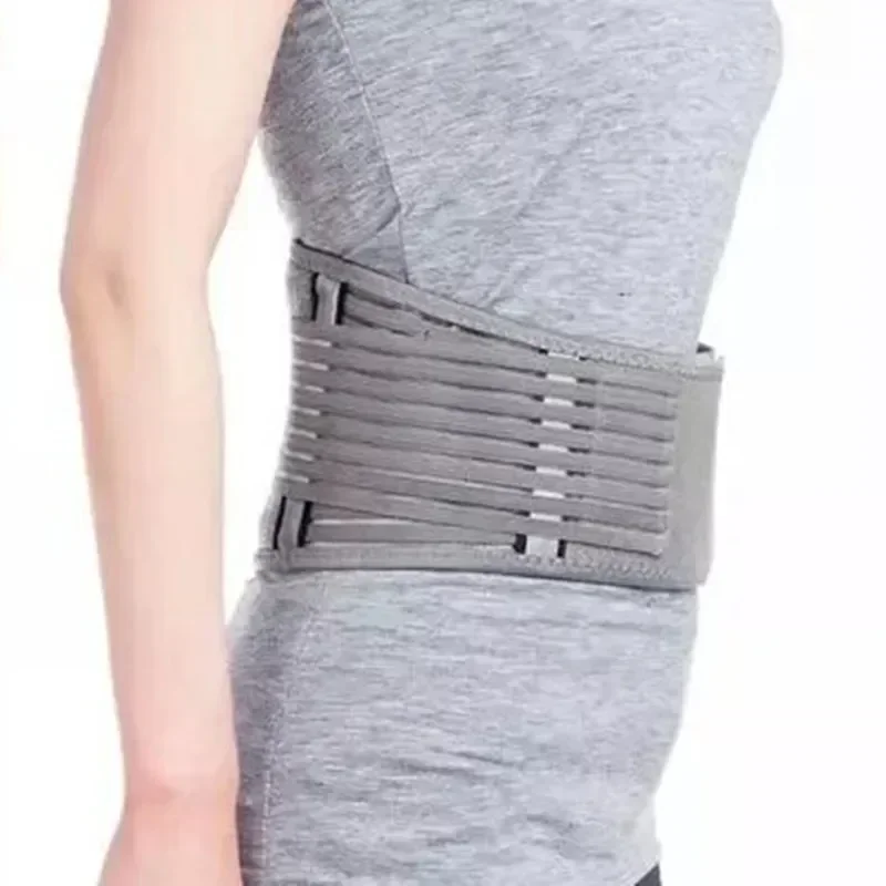 

2025 Men Women Waist Trainer Belt Waist Trimmer Weight Loss Workout Fitness grey Support