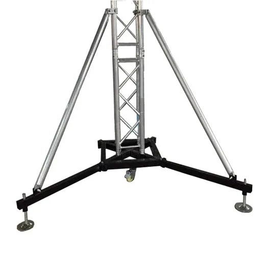 Adjustable Height Ground Support Truss System Aluminum Alloy Stabilizer