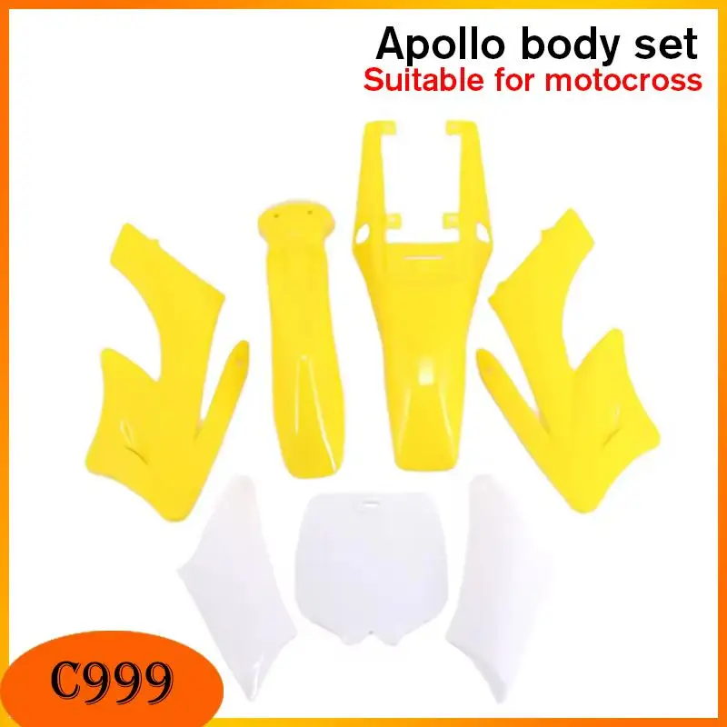 Plastic Fairing Body Cover Kits Shockproof Motorcycle Mudguard Replacement for Apollo Orion Dirt Bike Chinese 2 Stroke 47cc