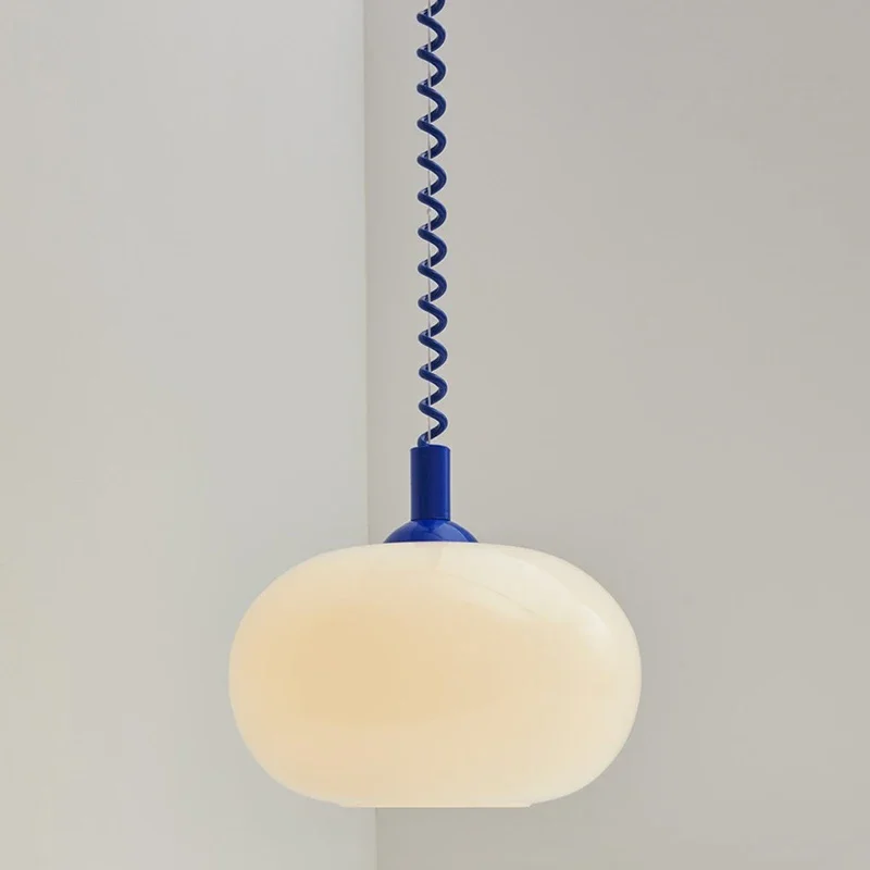 

Nordic Orange Vintage Traditional Pendantl Light Home Decor Creative Restaurant Dining Table Cafe Bar Bauhaus Indoor Chandelier