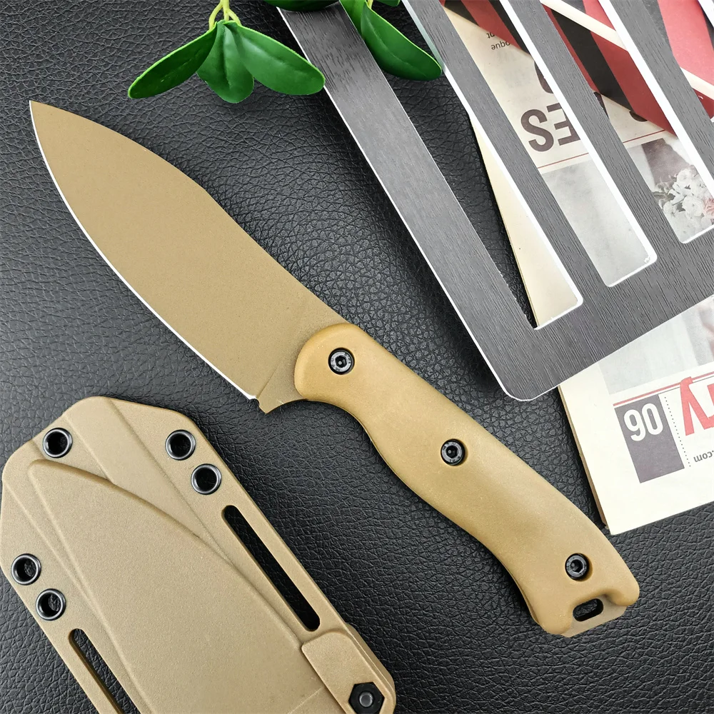 

Portable Tactical BK19 BK18 Becker Nessmuk Fixed Knife D2 Blade Nylon Glass Fiber Handles Outdoor Camping Hunting Utility Tool