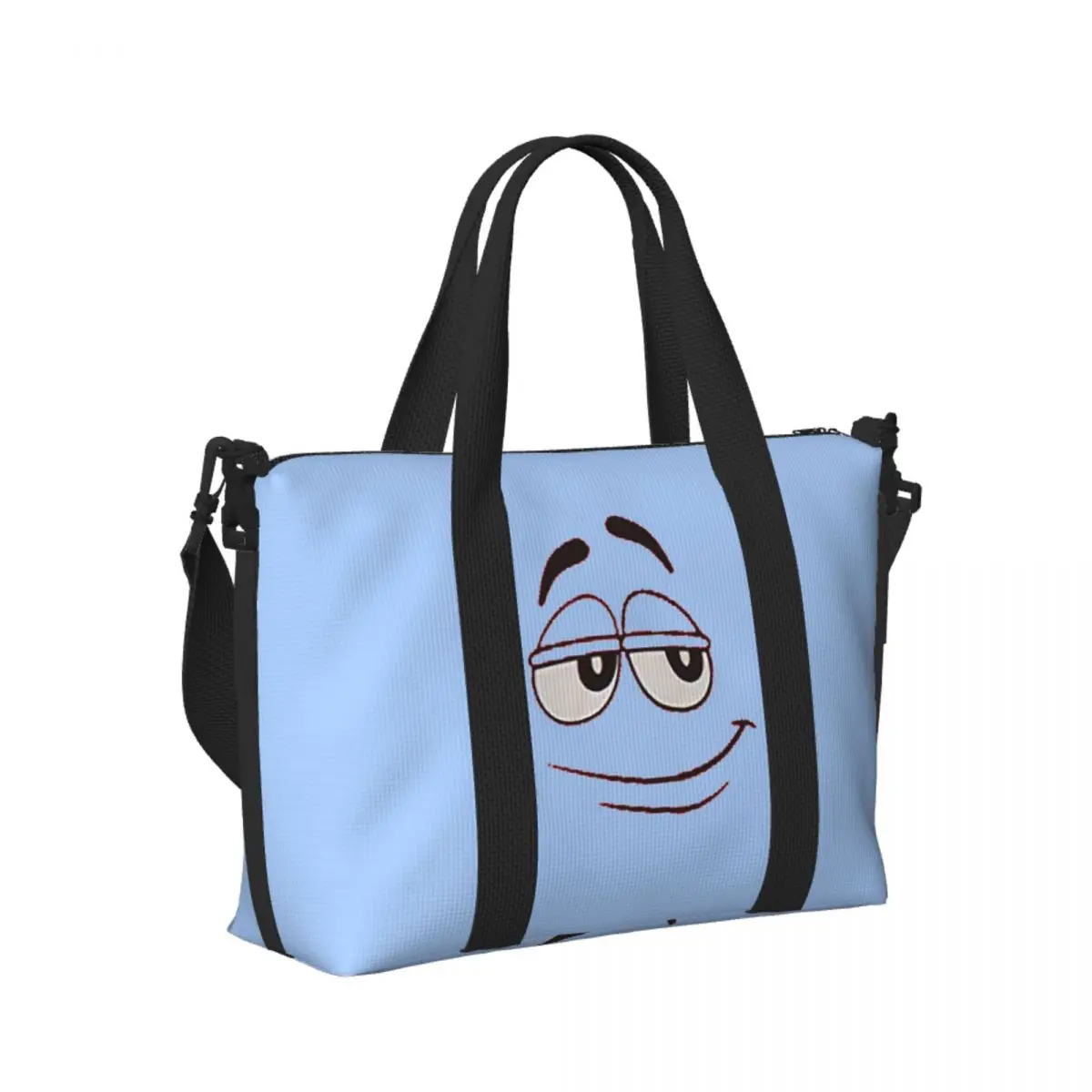 

M And M Candy Character Beach Travel Bag Large Capacity Tote Bags for Gym Sport Women Shopping Duffle Shoulder Bag