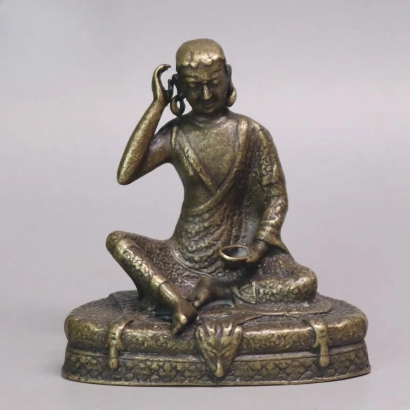 Tibetan Buddhist Saint Milarepa Statue Sculpture Figurines Home Garden Decoration Statues For House ﻿