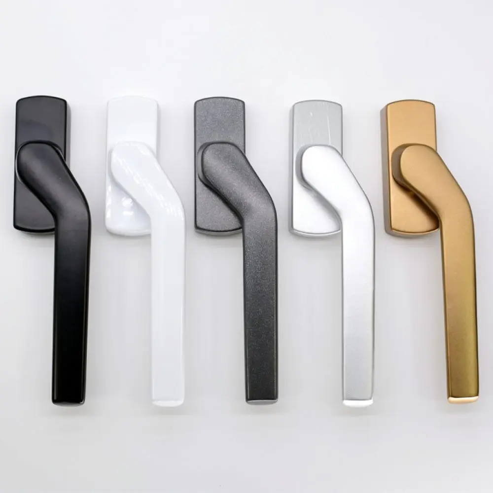 Universal Replacement Casement Window Handle Square Spindle Fork Style Durable Aluminum Alloy Door Fitting