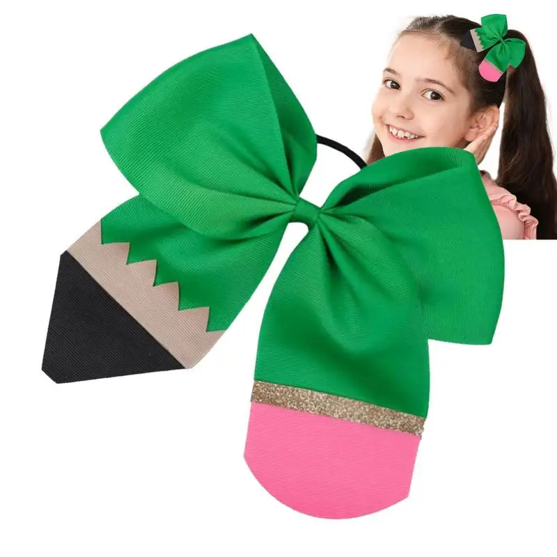 

School Hair Bows For Girls Back To School Hair Bows GirlsHair Accessories Colorful Girl Bow Clips For Kindergarten Students