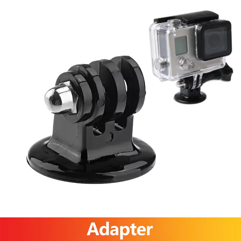 

Адаптер-база для штатива, крепление для селфи-палки для GoPro Hero 13 12 11 10 9 8 7 SJCAM Insta360 AKASO DJI Osmo, аксессуары для экшн-камеры