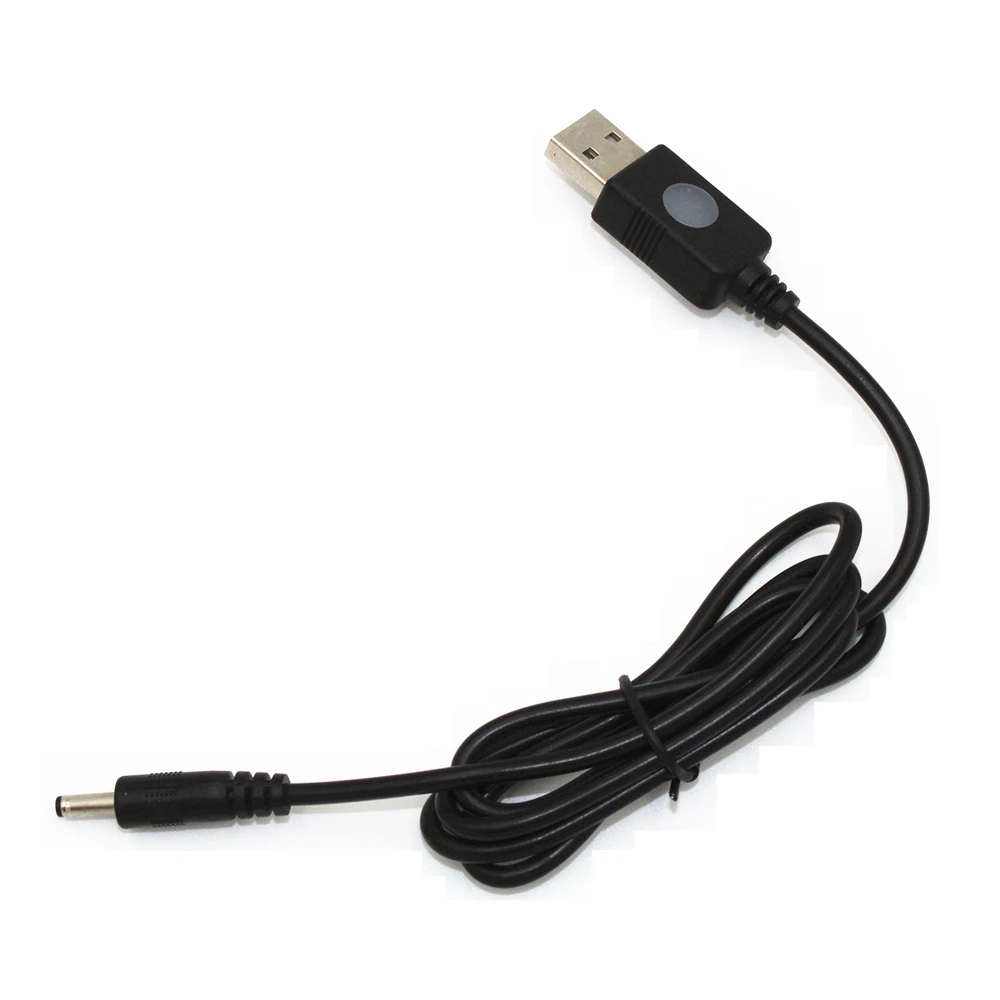 Cable de carga USB de alta calidad, 4,2 V, con indicador LED, para Faro, linterna, lámpara, 3 unidades por lote