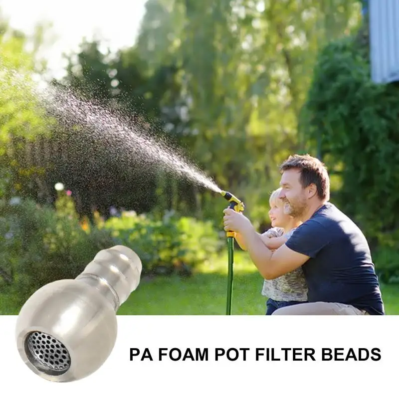 PA Foam Pot Filter Beads Gravity Ball Cleaning Sprayer Beads Filter Bead Pot Suction Beads Filter High Pressure Akcesoria