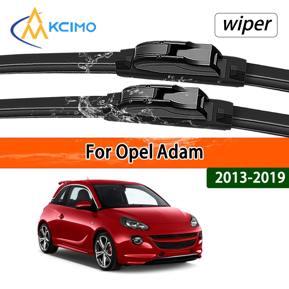 

For Opel Adam 2013–2019 2014 2015 Vehicle Models Compatible Stable Quiet Front Windshield Wipers Auto Window Replacement Parts