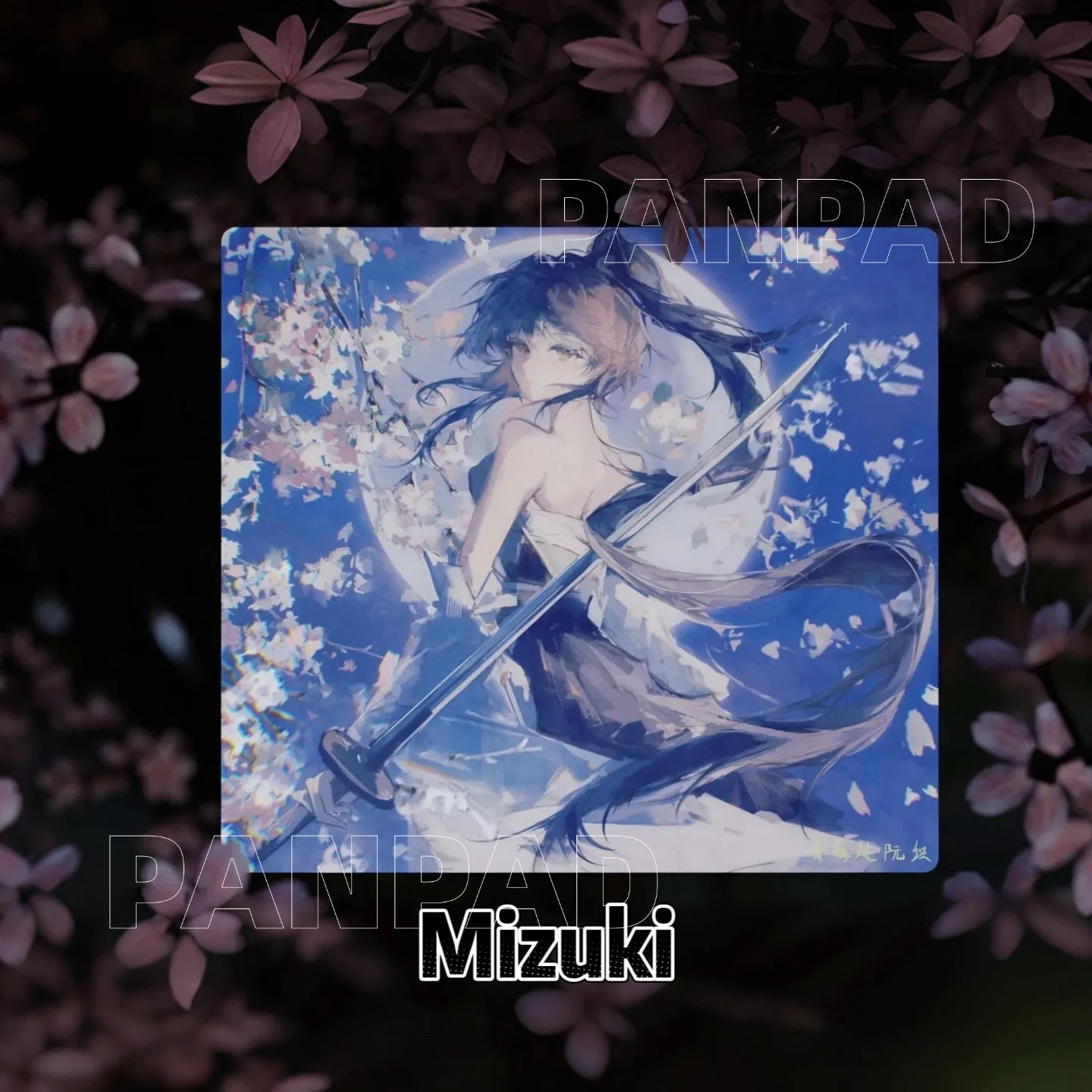PAN Esports Statice Mizuki Glass Gaming Mousepad FPS Both Speed And Smooth Mouse Pad For VALORANT TTK CSGO PC Accessories Gifts