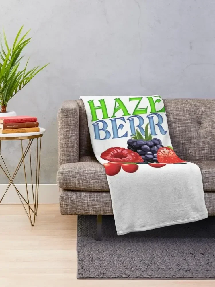 Hazel Berry Throw Blanket Decorative Throw Quilt Blankets