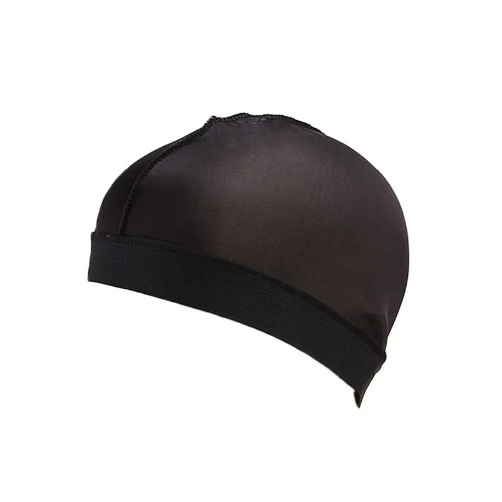 Beanie Solid Color Men Durag Hats Elastic Breathable Wave Caps Multicolor Polyester Multicolor Durag Cap Men