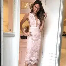 Wi dentelle moulante soirée Dr taille moyenne No Sve t-shirt fibre d'acétate imprimé fleuri basique Sle une pièce fabriqué par Guangzhou