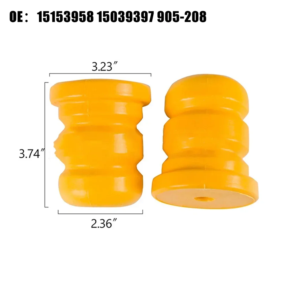 4Pcs Front & Rear Position Control Bump Stop For Cadillac For Escalade For EXT For Chevy For GMC For Yukon Car Accessories