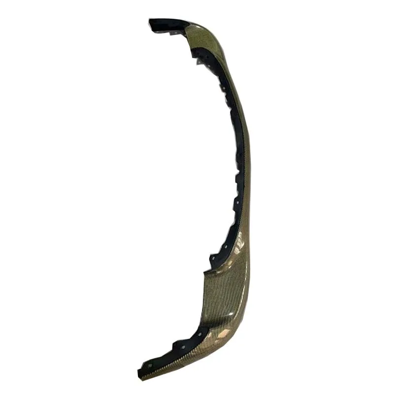 Per il 1992-1997 Mazda RX7 FD3S Stile OEM Paraurti Anteriore Labbro In Fibra di Carbonio Kevlar Giallo