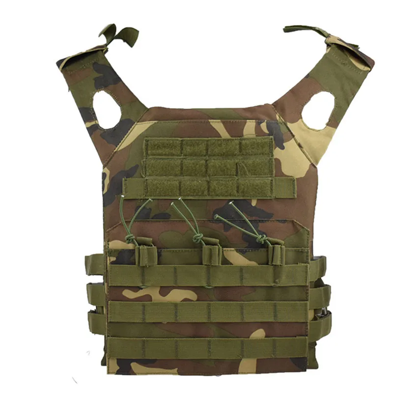 Colete tático militar com porta-placas, equipamentos para jpc wargame, armadura, caça, paintball, cs protetora, cor preta