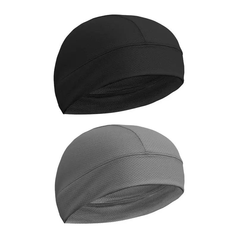 

Motorcycle Cycling Hat Moisture-Wicking Men Sports Beanie Hat Motorcycle Hard Hat Sweat Liner for Hiking Mountaineering Camping