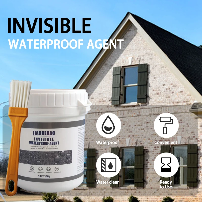 100g/300g Invisible Waterproof Agent Transparent Sealing Coating Leak-Free Sealant Home Toilet Repair Tool