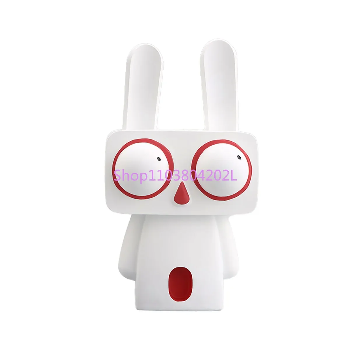 

Funny Building Block Rabbit Creative Ornament Children's Room Living Room Entrance Modern Simple Jewelry