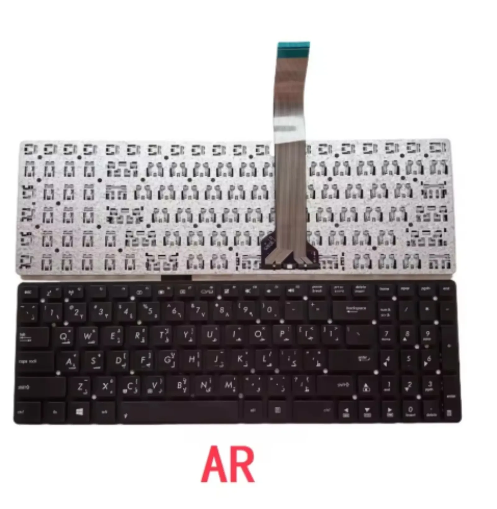 US AR Layout for ASUS K75 K75V K75VM K75VD K75VJ K75VM K55V R500VM A55A A75V K55A DK55 K55 K55V K55VD K55VM Laptop keyboard