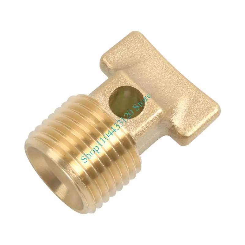1/2in NPT Brass Drain Plug for Marine Use for Corrosion Resistance Fits Boat Drains No Adapters Needed Simple Operation view 4