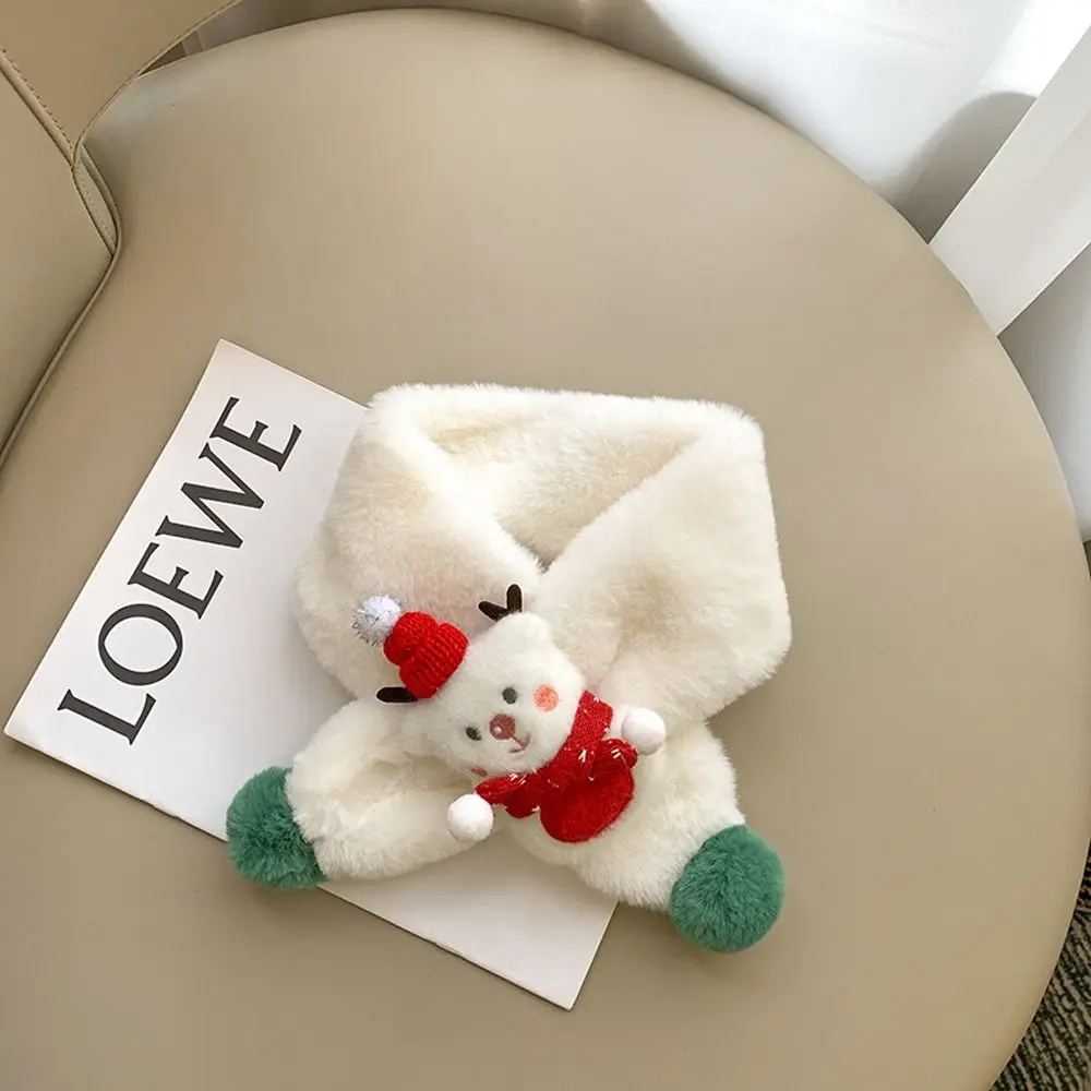 Nette Outdoor Geschenk Pompom Baby Winter Schal Kragen Schal Kinder Hals Wärmer Kinder Schals Wrap Weihnachten Schal
