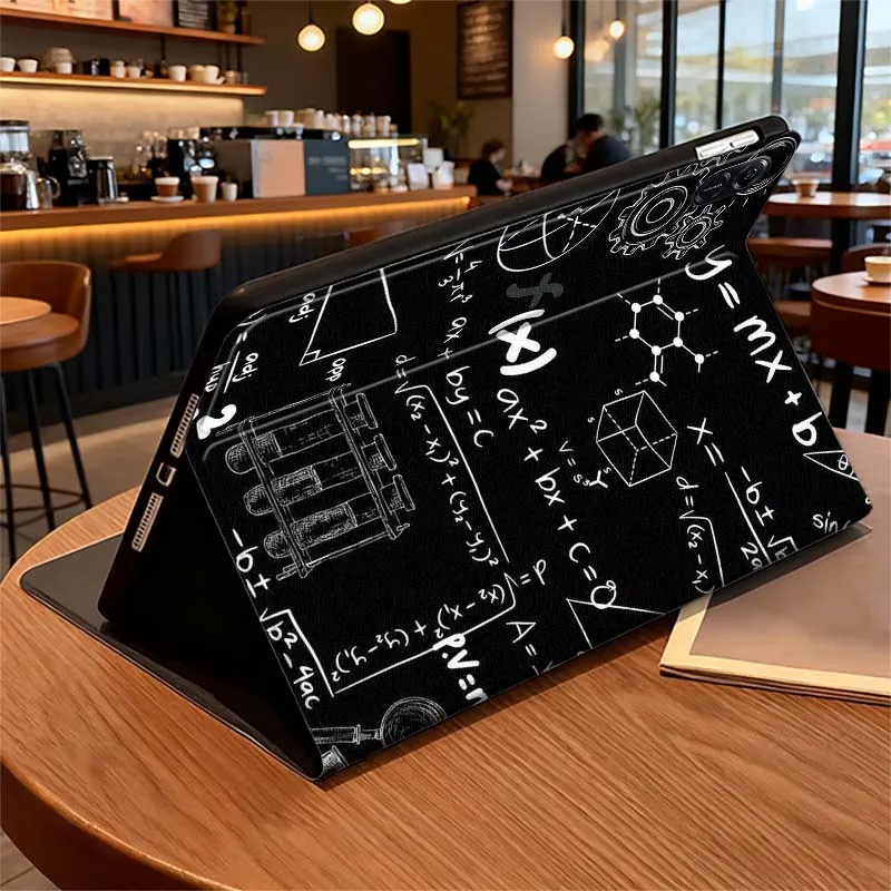 

Simple Creative Formula Tablet Case For Huawei Honor Pad 5 10 GT2 GT X9 X9a V9 X8a 9 V8 MagicPad 3 13 Foldable